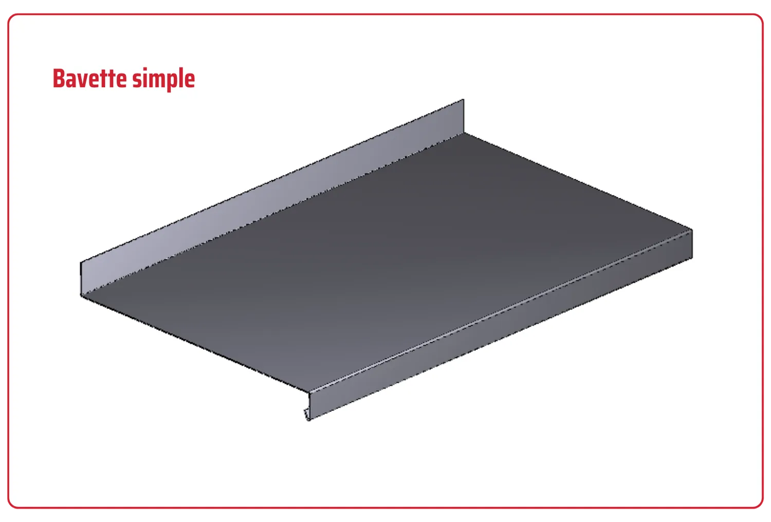 couvertine sur mesure redon